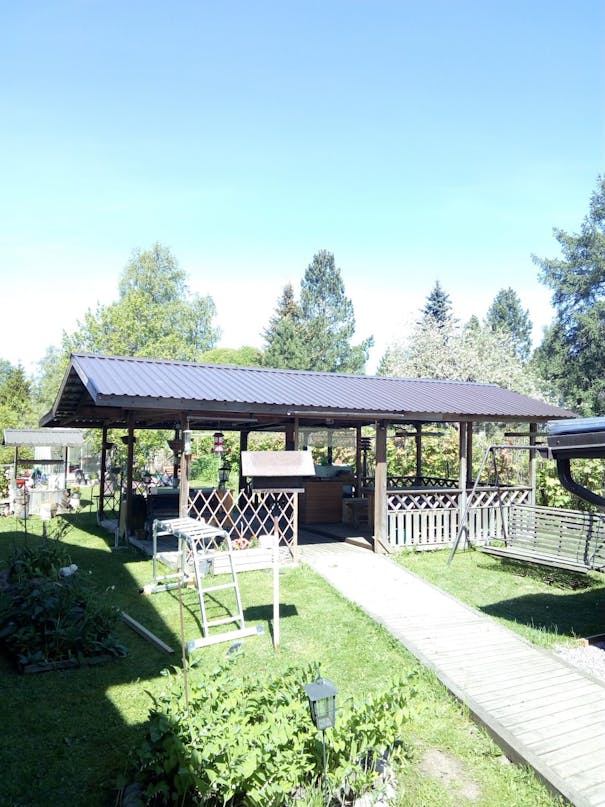 Overdækket terrasse Overdækket terrasse